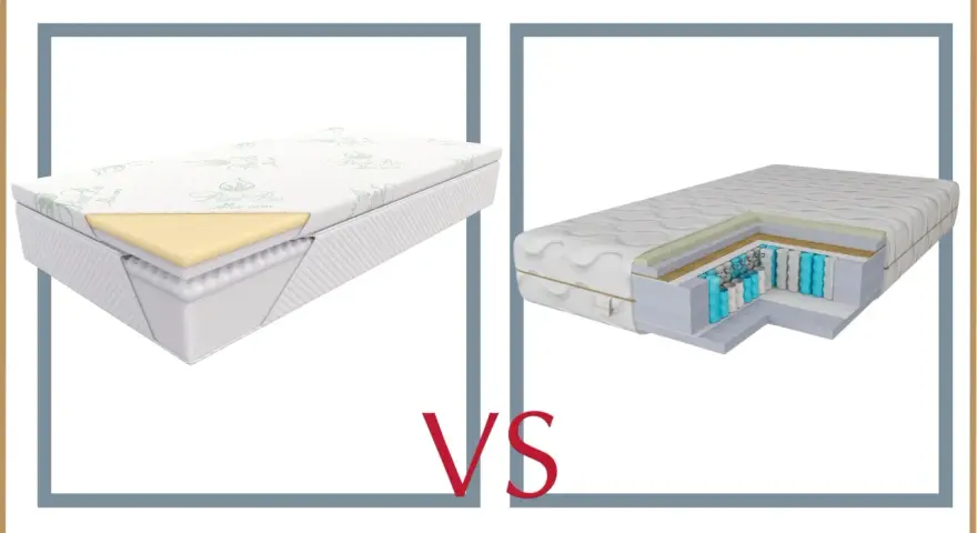Porównanie: materac piankowy z aloesem vs materac sprężynowy. Który wybrać?